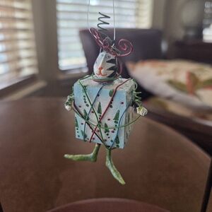 Patience Brewster Dept 56 Mini Cat Ornament Highly Collectible